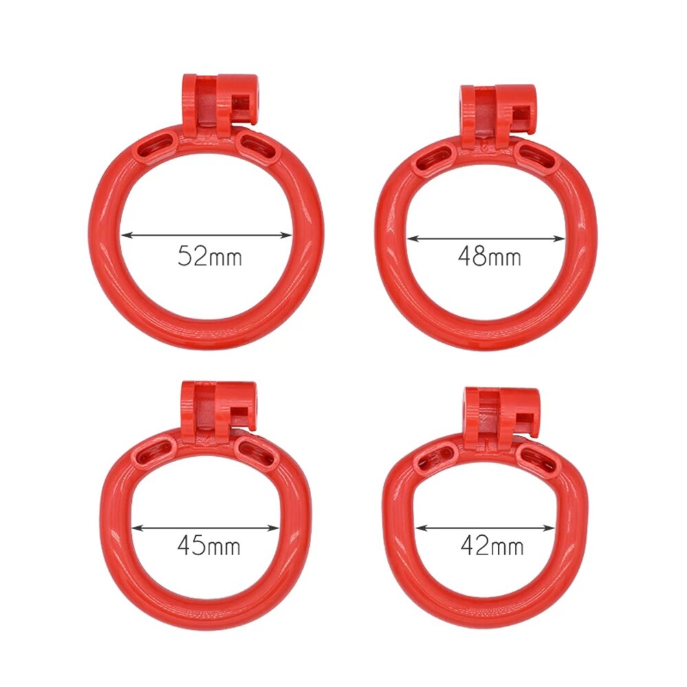 4 Rings Mamba Ultra Small Chastity Cage