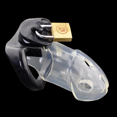 BDSM 3Rings Male Chastity Cage With Lock