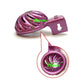 Purple Flower Small Chastity Device Cage