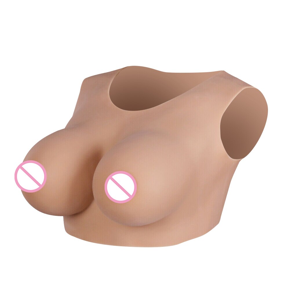 Hollow Back Silicone Breast Forms For Crossdresser