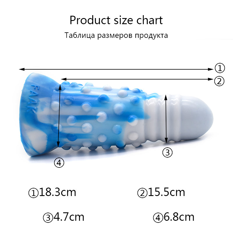 Huge Round Head Dildo Suction Cup