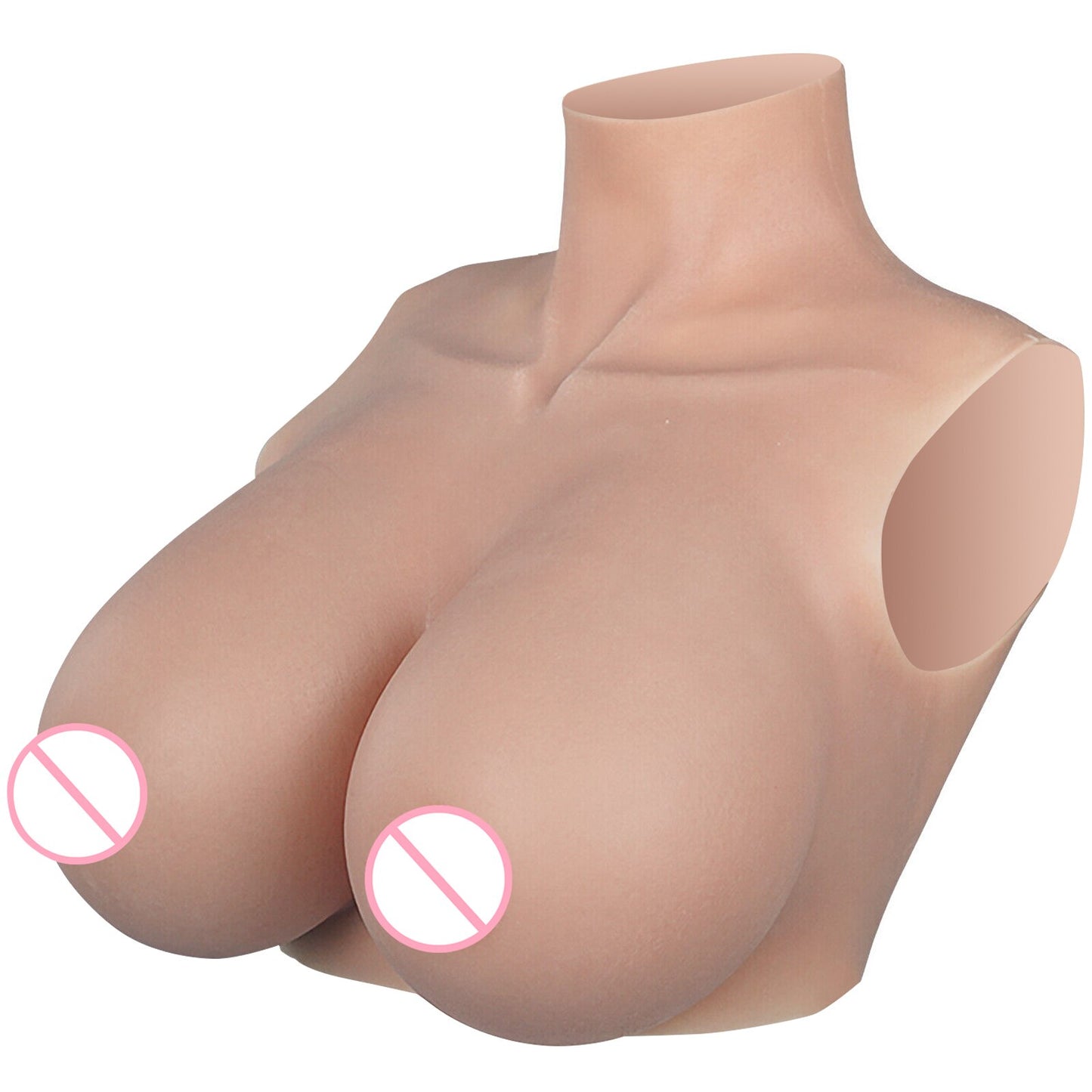 Huge H Cup Silicone Breast Forms With Bloodshot