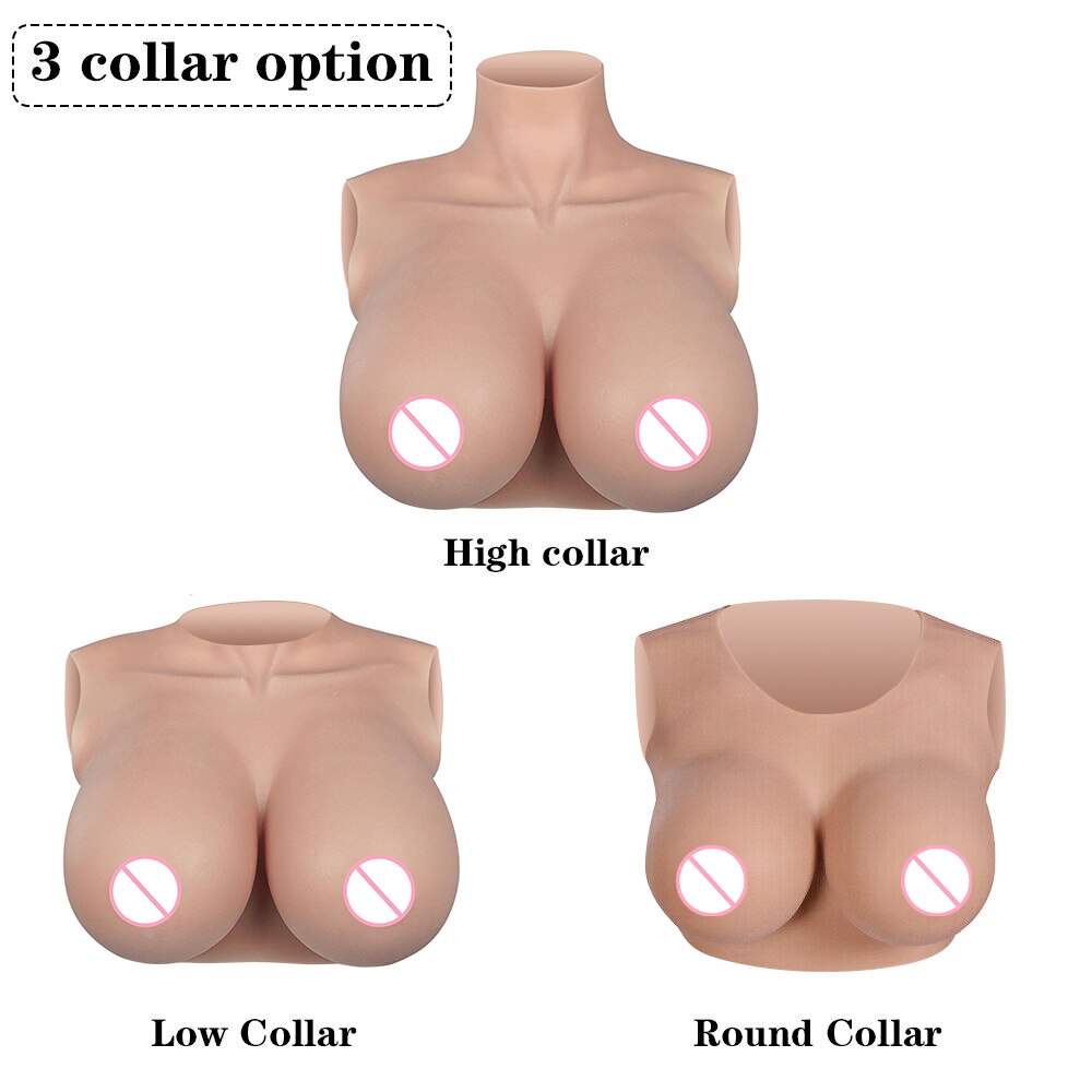 Huge H Cup Silicone Breast Forms With Bloodshot