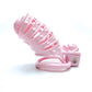 Pink Spiked Pussy Vaginal Chastity Devices