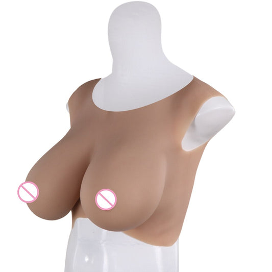 Low(no collar) 8th Silicone Breast Forms 7 Colors