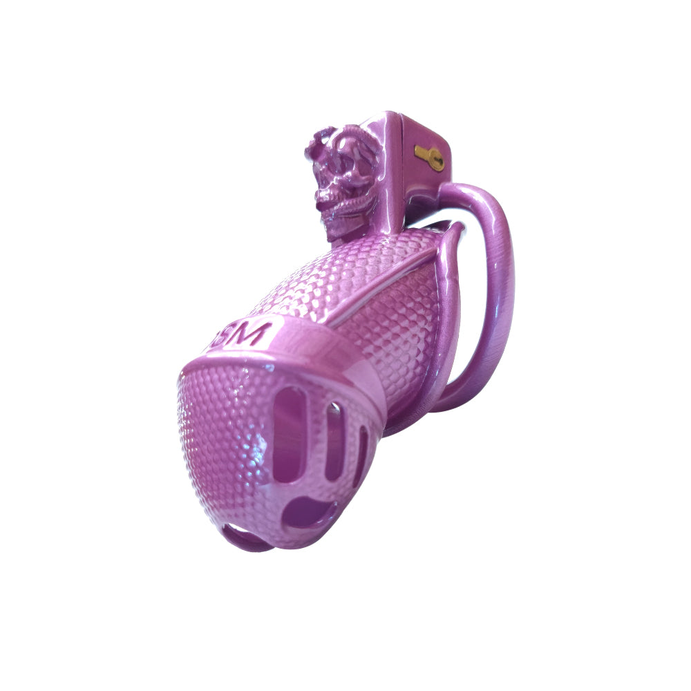 Snake Purple Sissy Chastity Cage