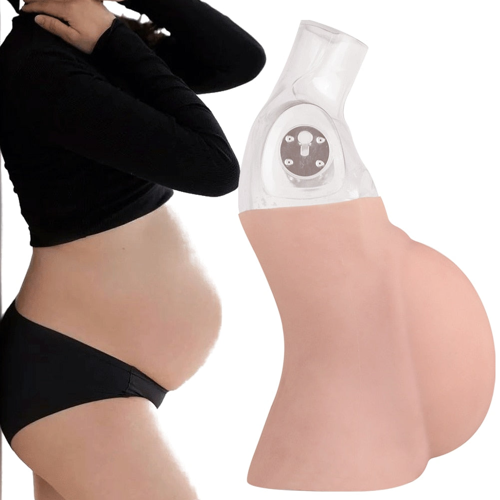 Pregnant Belly False Pregnant Gut Silicone Belly