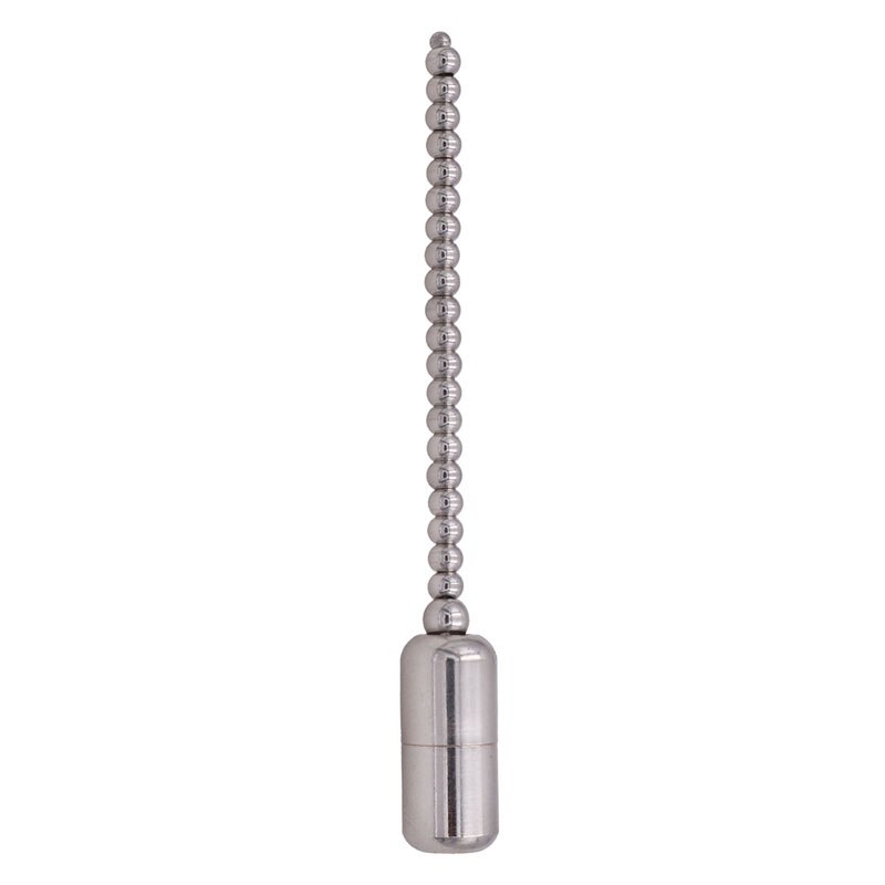 Metal Slave Torture Beads Urethral Sound