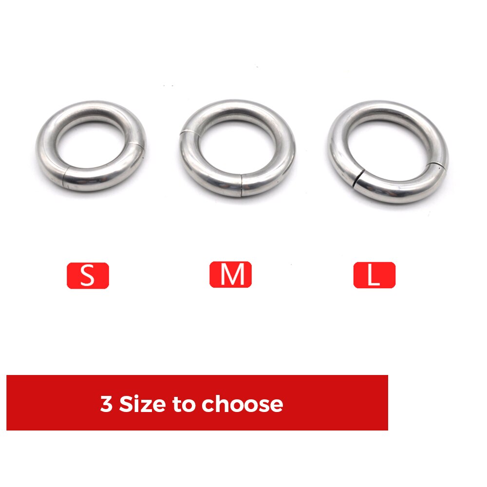 Magnetic Testicle Metal Cock Penis Ring GXLOCK Store Magnetic Testicle Metal Cock Penis Ring GXLOCK Store