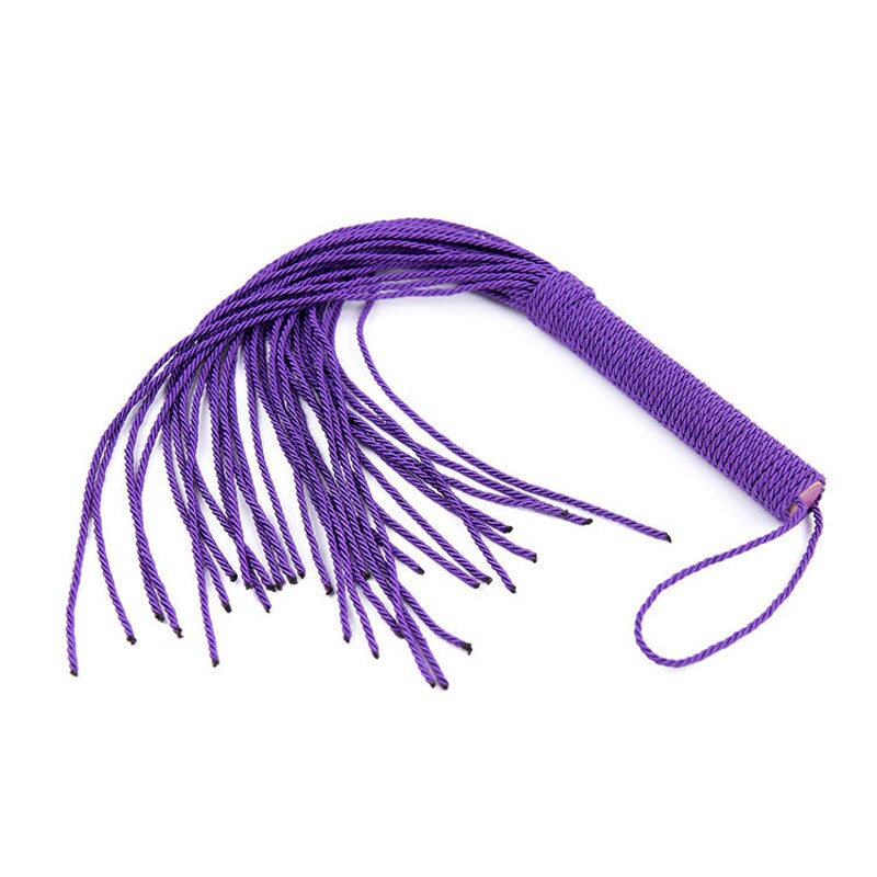 Purple Slave Spanking Erotic Whip