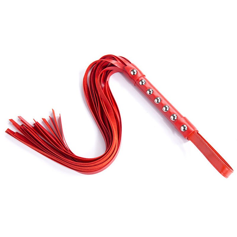 Adult Spanking Flogger Leather Whip