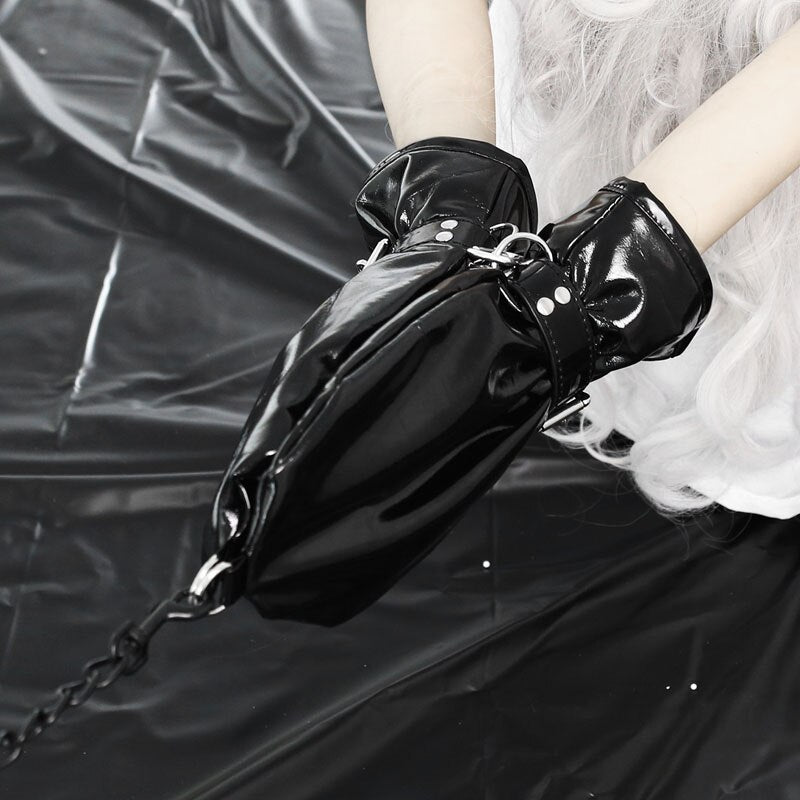 Erotic Slave Gloves Hand Cuffs