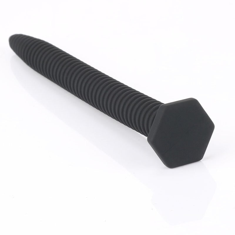 Screw Nail Silicone Penis Plug Urethral Sound