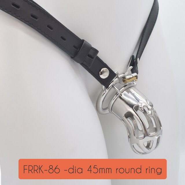 Stainless Steel Bondage Slave Chastity Cage