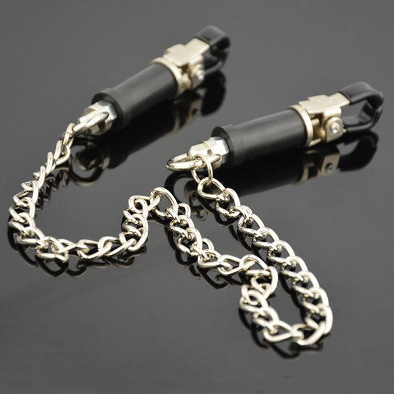 Metal Slave Chain Nippe Clamps