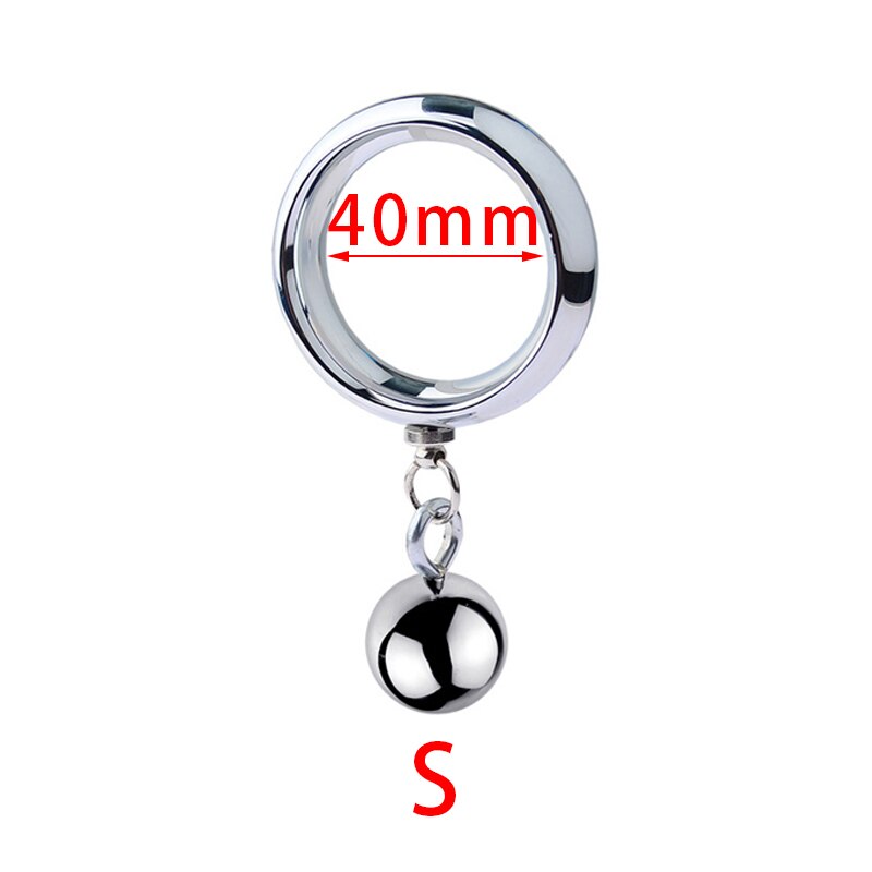 Weight Ball Stretcher Male Penis Ring