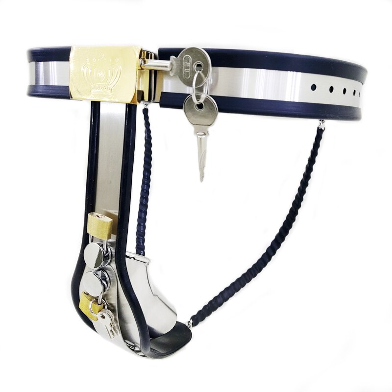 BDSM Male Chastity Belt Penis Lock