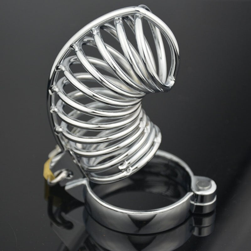 BDSM Penis Bondage Metal Chastity Cage