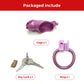 Snake Purple Sissy Chastity Cage