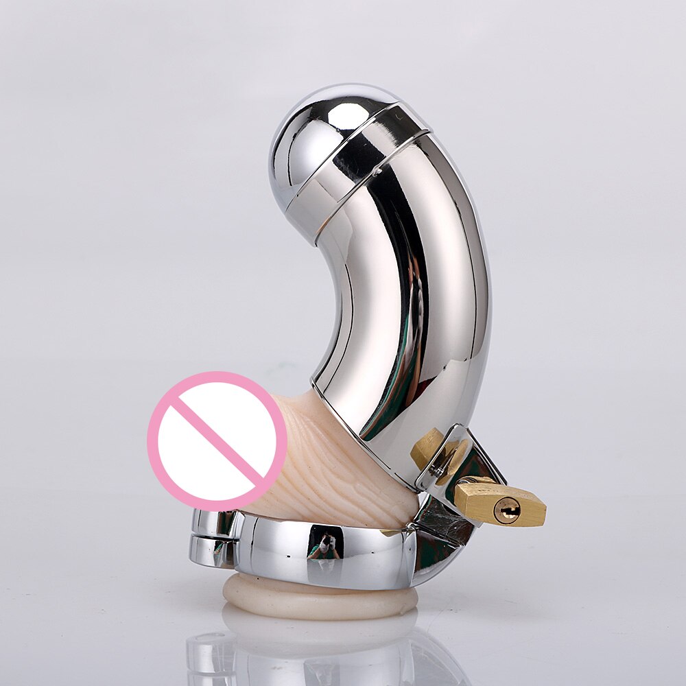 Encapsulate Large Male Metal Chastity Cock Cage