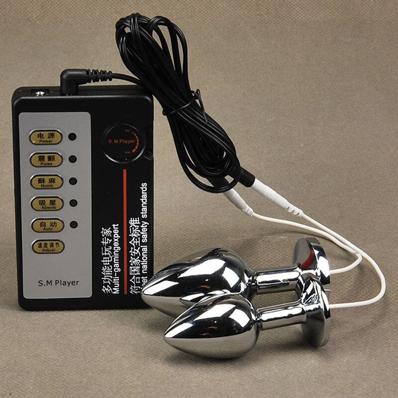 Electro Shock Stimulation Anal Plug