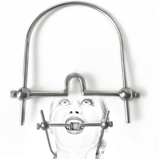 BDSM Metal Open Mouth Gag