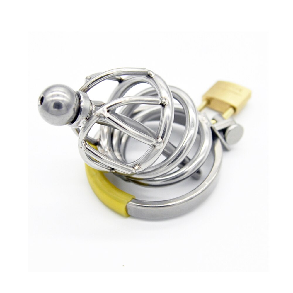 Stainless Steel Male Penis Ring Cock Cage