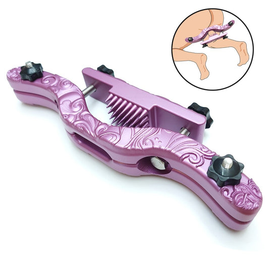 Purple BDSM HUMBLER Stretchers Stretching Lock