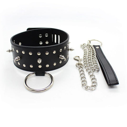 Spiked BDSM Bondage Neck Collar