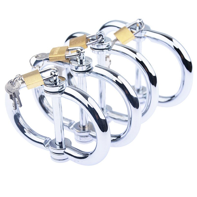 QQ Shape Metal Handcuffs