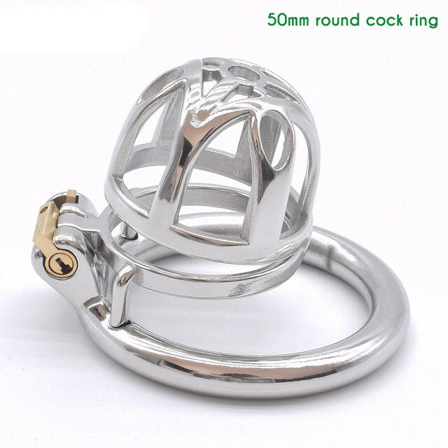 Securely Locked Bondage Male Chastity Device