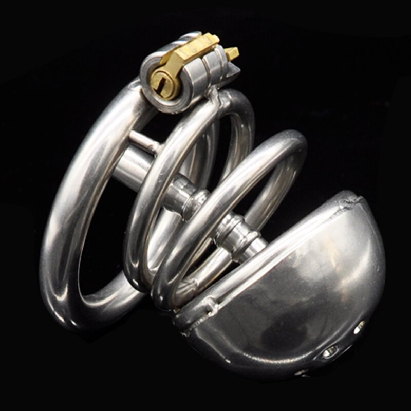 Urethral Plug Metal BDSM Slave Chastity Lock Device