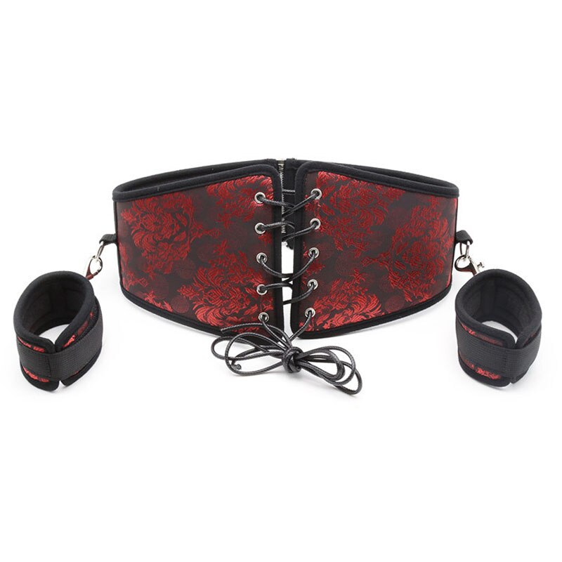 Waist Bondage Slave Hand Cuffs