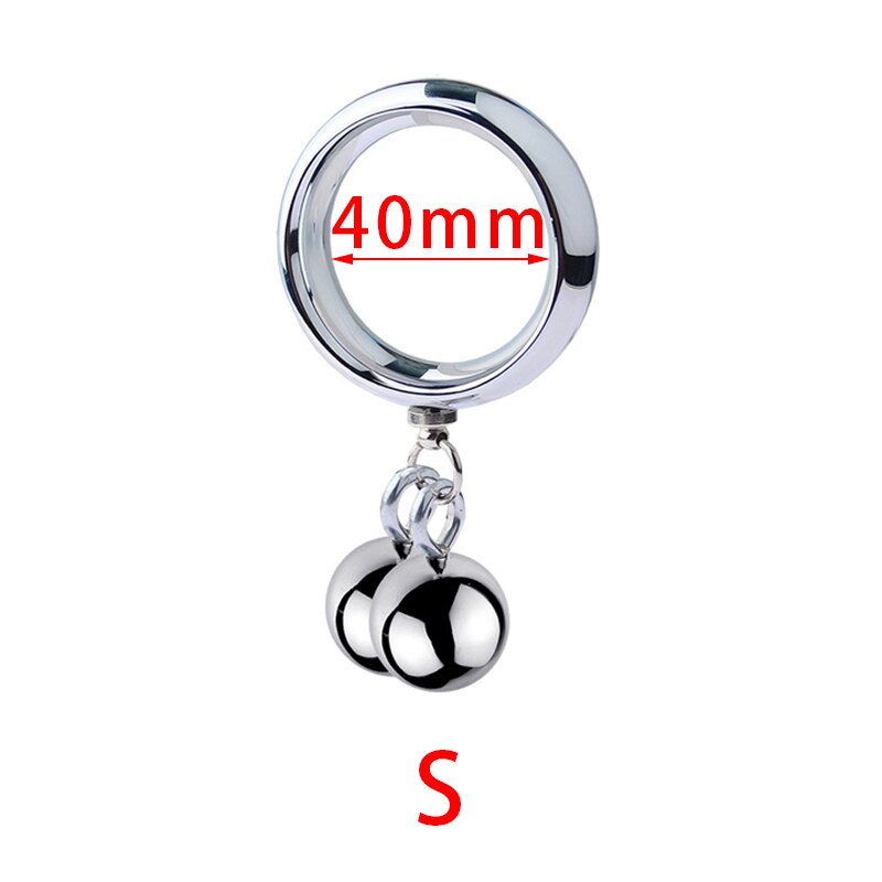 Weight Ball Stretcher Male Penis Ring