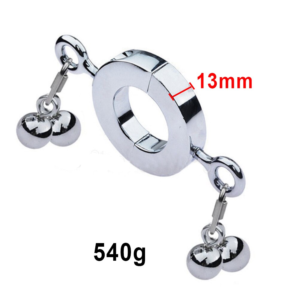 Metal Weight Ball Stretcher Cock Ring