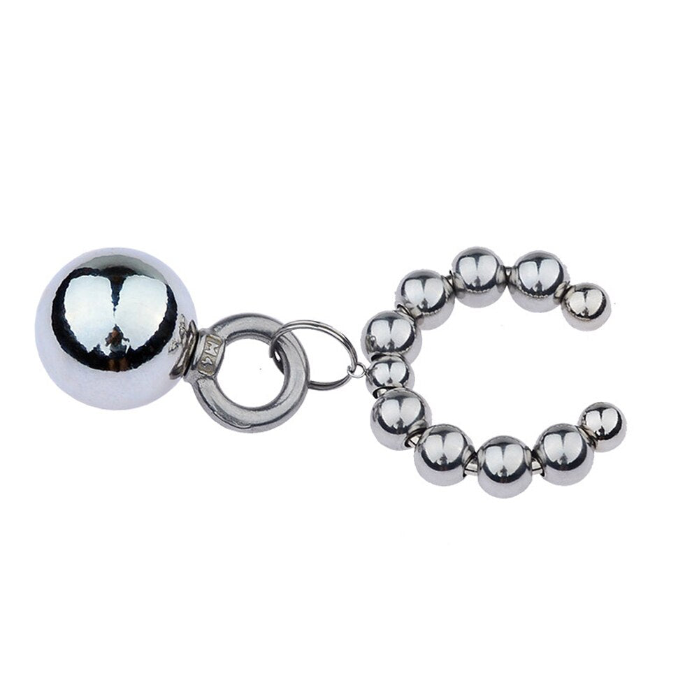 Penis C Full Bead Ring Ball Stretcher