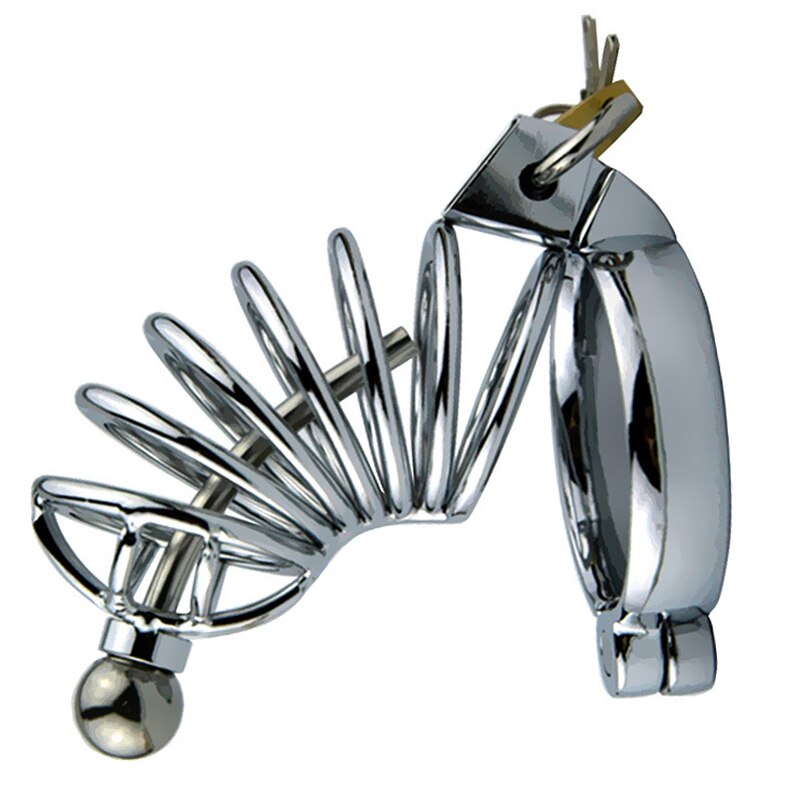 BDSM Torture Lock Metal Chastity Cage