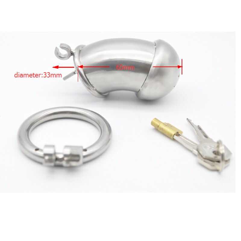 BDSM Stainless Steel Male Cock Cage