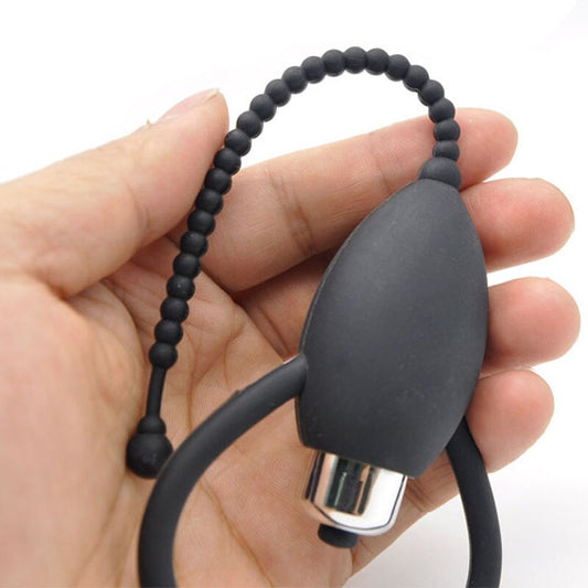 BDSM Vibrator Beads Penis Plug