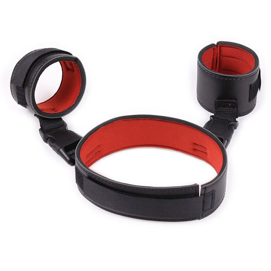 BDSM Slave Handcuffs Neck Collar