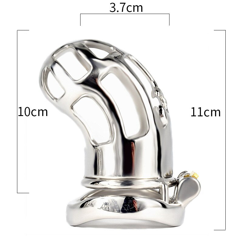 Stainless Steel Bondage Slave Chastity Cage