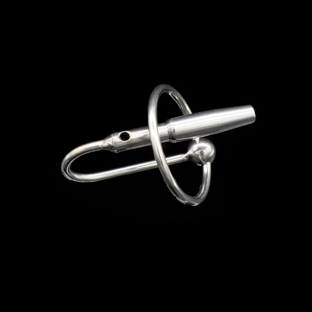 CBT Metal Horse Eye Stimulation Penis Plug