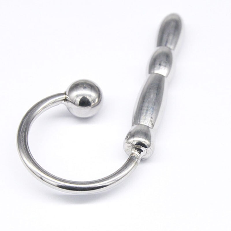 Male PA Lock Metal Penis Plug