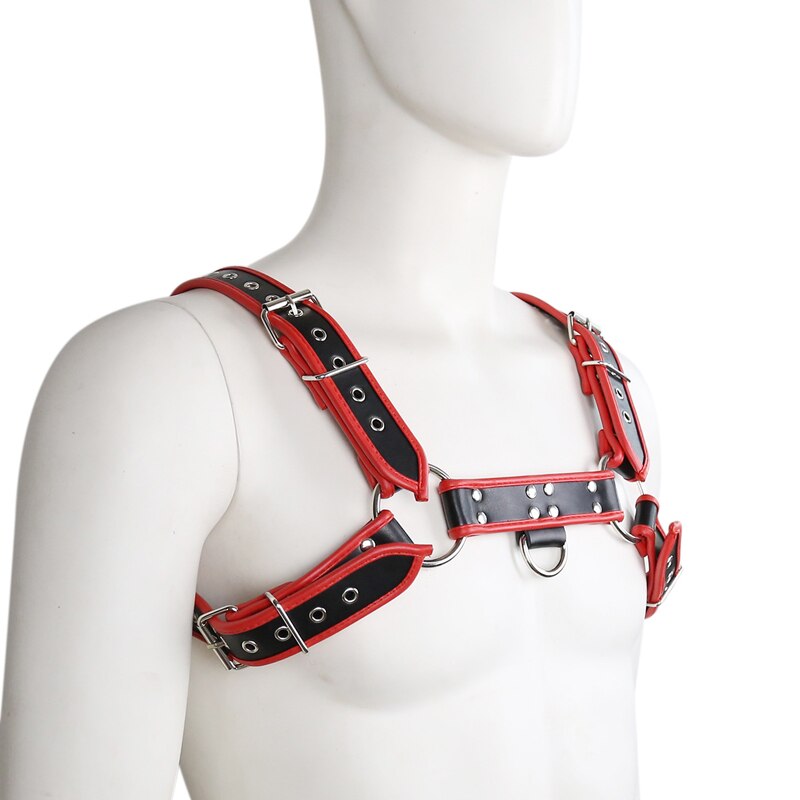 Red Slave Bondage Belt Sexy Lingerie