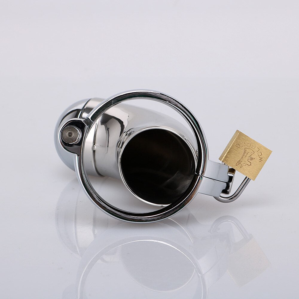 Encapsulate Large Male Metal Chastity Cock Cage