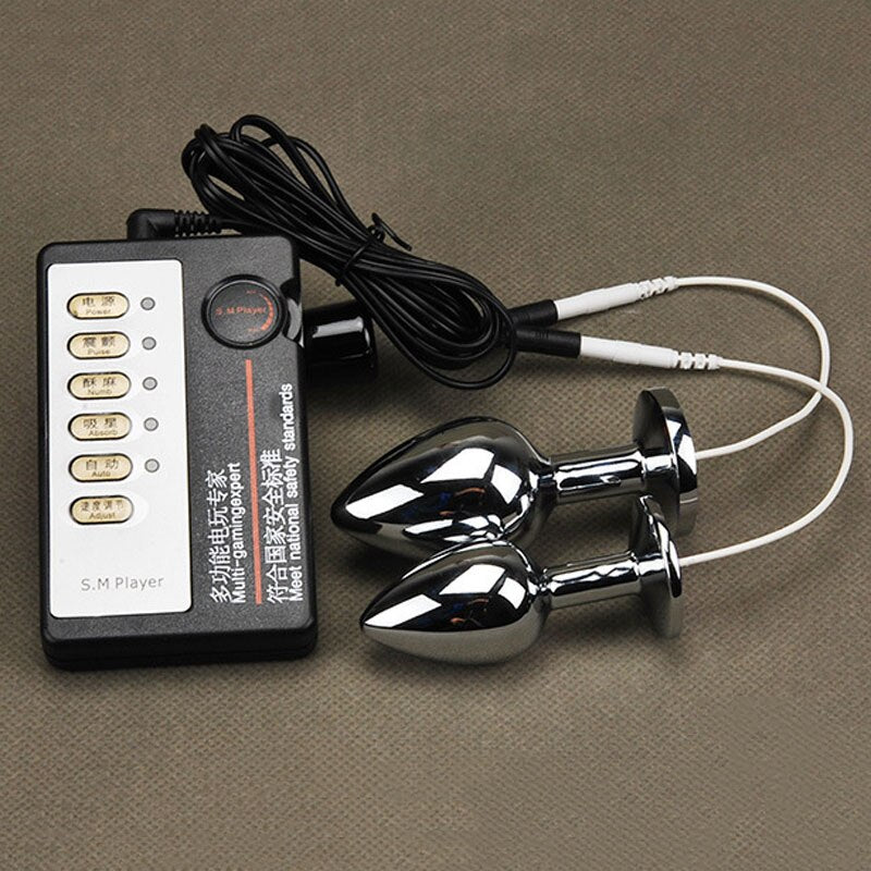 Electro Shock Stimulation Anal Plug