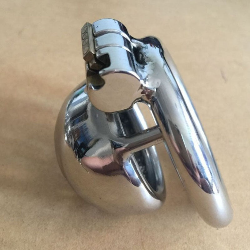 Super Short Stainless Steel Chastity Cages