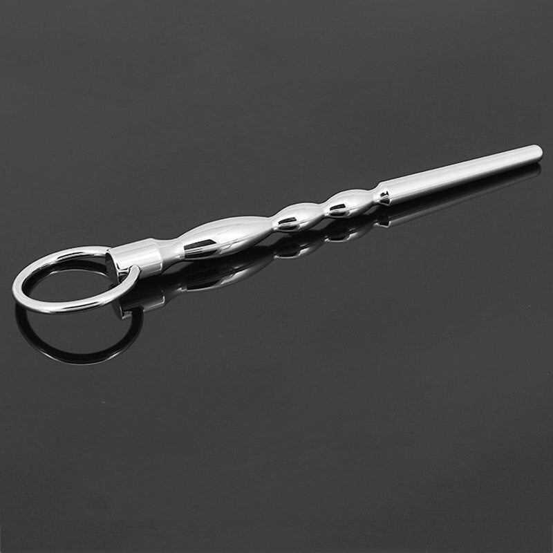 Metal Cock Ring Urethral Penis Plug