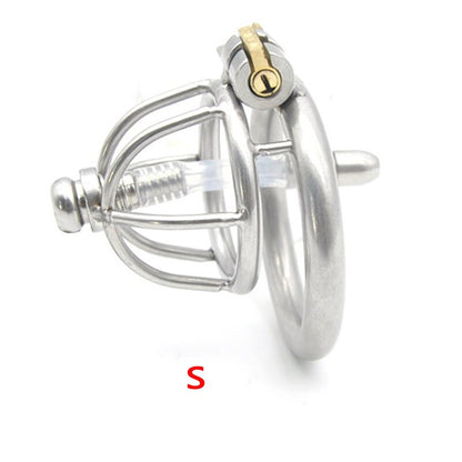 Metal Penis Plug BDSM Male Chastity Device