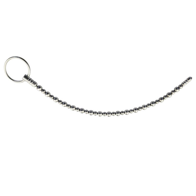 Stainless Steel Sounding Urethra Beads Insertion Penis Jewelry